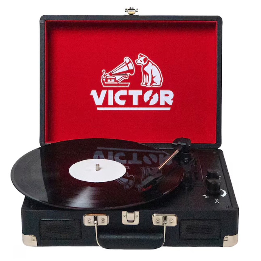 Victor Record Player Vintage Style